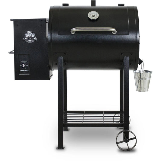 Wood Fired Pellet Grill with Flame Broiler, 700 Sq. In. Cooking Space