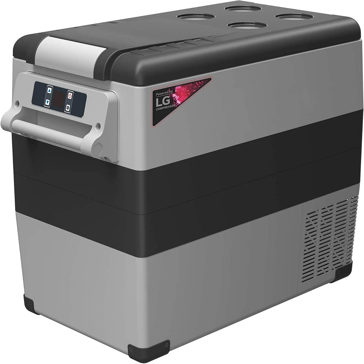 Portable Refrigerator 12 Volt Car Freezer 42 Quart Mini Fridge Freezer (-4°C~68°C) for Truck, RV, Vehicle, Travel, Outdoor -12/24V DC